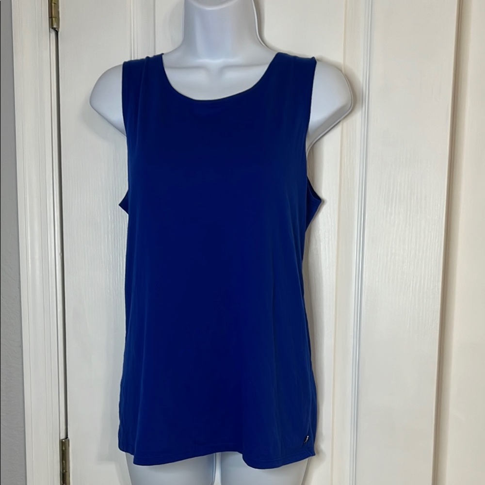 Fabletics Blue Relaxed Tank Top